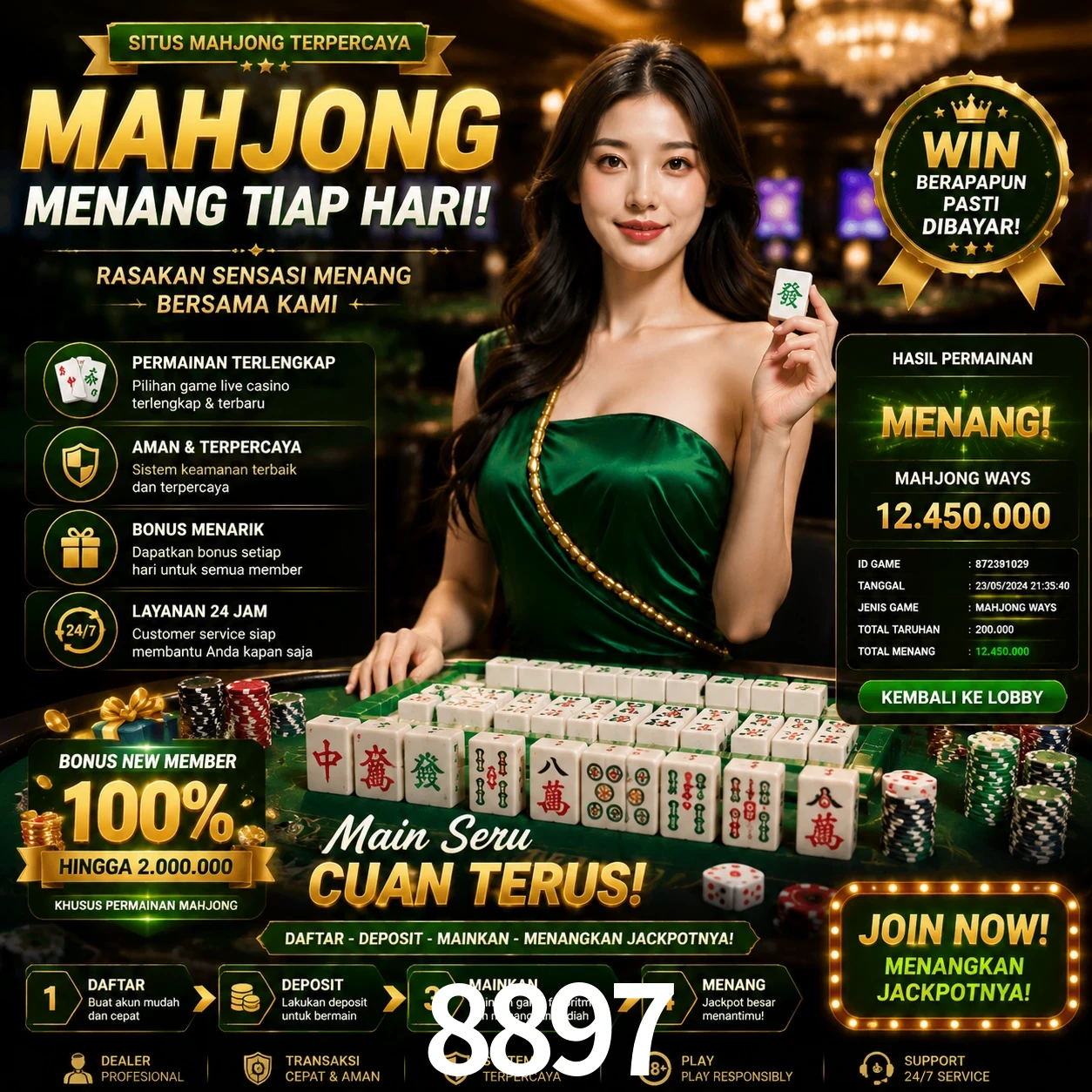 Cashback VIP 8897 - reembolso semanal